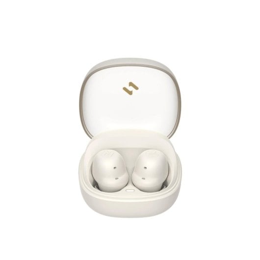 Ecouteurs Havit TW952 intras sans fil Bluetooth True Wireless pour Appels et Musique, mode gaming, micro intégré, couleur beige