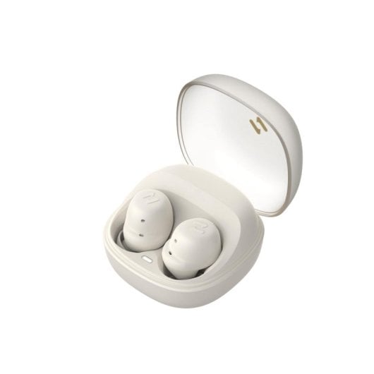 Ecouteurs Havit TW952 intras sans fil Bluetooth True Wireless pour Appels et Musique, mode gaming, micro intégré, couleur beige