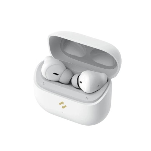 Auriculares Havit TW969 inalámbricos Bluetooth TWS para llamadas y música, color blanco