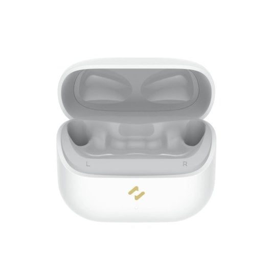 Auriculares Havit TW969 inalámbricos Bluetooth TWS para llamadas y música, color blanco