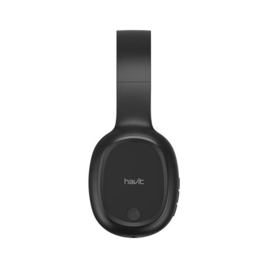 Auriculares Havit PRO Bluetooth Inalámbricos y con cable para llamadas, música, deporte y uso diario, color negro