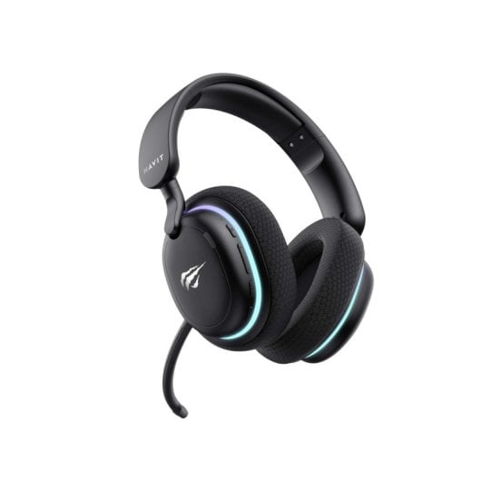 Auriculares Havit 6939119040000 inalámbricos Bluetooth y USB-C Gaming con Cancelación de Ruido negros