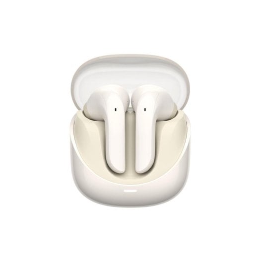 Auriculares Havit 6939119079918 inalámbricos Bluetooth para música con modo gaming beige