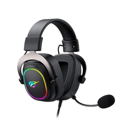 Casque Havit H2002P filaire jack 3,5 mm USB Gaming Surround 7.1 Rétroéclairage Noir