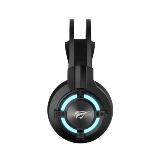 Casque Havit HV-H2212U filaire USB gaming avec microphone, contrôle en ligne, rétroéclairage, noir
