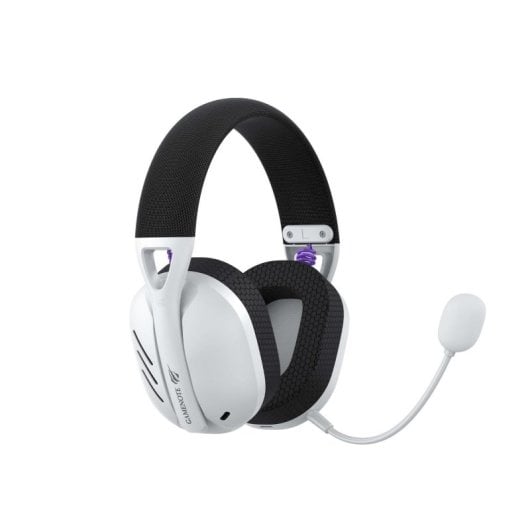 Auriculares Havit 6939119064402 inalámbricos y con cable Bluetooth y RF para gaming con micrófono, negro y blanco