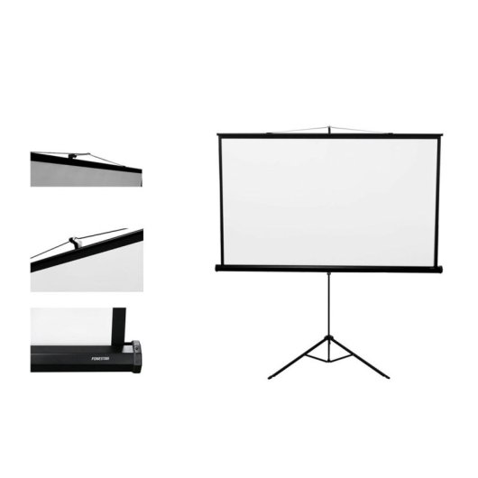 Écran de projection Fonestar PPTR-43100-FA 100" 4:3 sur trépied réglable portable