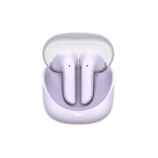 Auriculares Havit 6939119079086 inalámbricos Bluetooth para música, modo gaming, color violeta