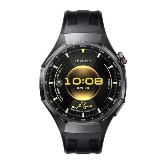 Huawei Watch GT6 Pro Bluetooth GPS NFC 46mm AMOLED Nero Fluoroelastomero IP68 SpO2 ECG