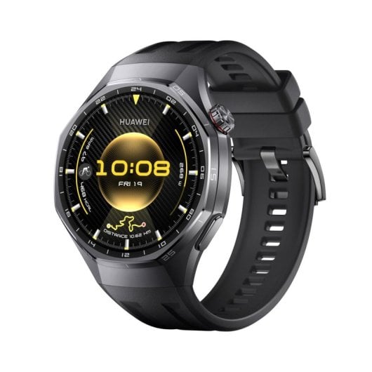 Huawei WATCH GT6 PRO Bluetooth GPS NFC 46mm AMOLED Noir Étanche IP68 SpO2 Pulsomètre
