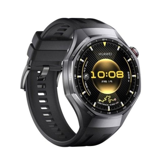 Huawei Watch GT6 Pro Bluetooth NFC GPS 46mm AMOLED Noir Étanche IP68 IP69 SpO2 ECG