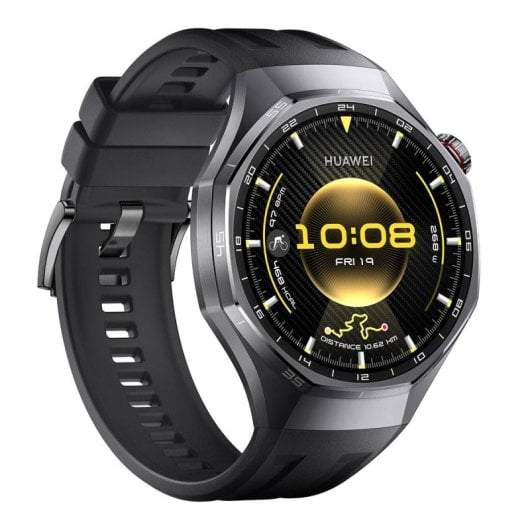 Huawei WATCH GT6 PRO Bluetooth GPS NFC 46mm AMOLED Noir Étanche IP68 SpO2 Pulsomètre