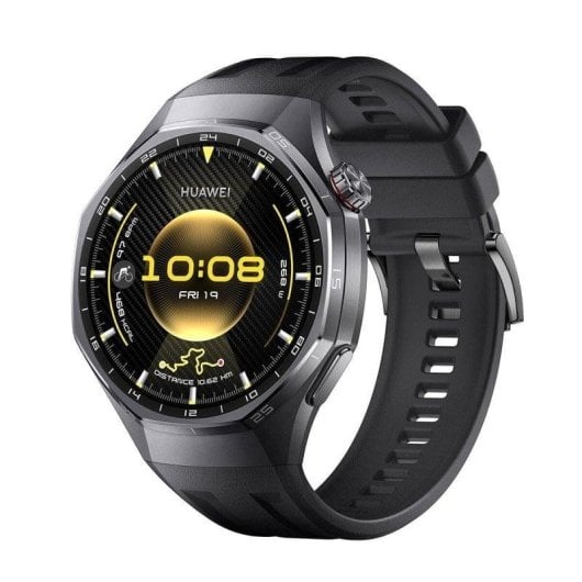 Huawei Watch GT6 Pro Bluetooth NFC GPS 46mm AMOLED Noir Étanche IP68 IP69 SpO2 ECG