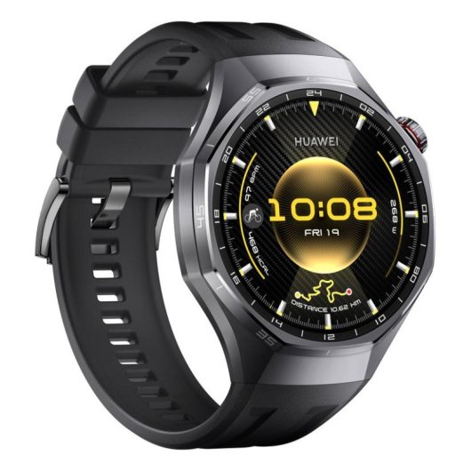 Huawei Watch GT6 Pro Bluetooth GPS NFC 46mm AMOLED Nero Fluoroelastomero IP68 SpO2 ECG