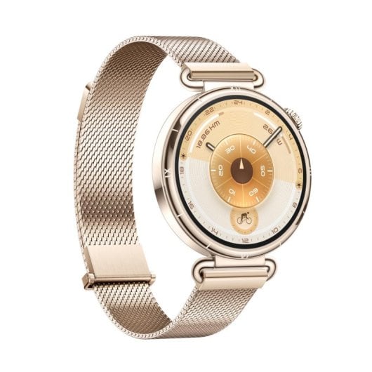 Huawei Watch GT6 Bluetooth NFC 41mm AMOLED Or Acier Étanche IP68 IP69 SpO2 Pulsomètre Sommeil