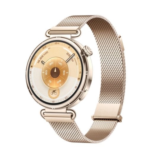 Huawei Watch GT6 Bluetooth NFC 41mm AMOLED Or Acier Étanche IP68 IP69 SpO2 Pulsomètre Sommeil