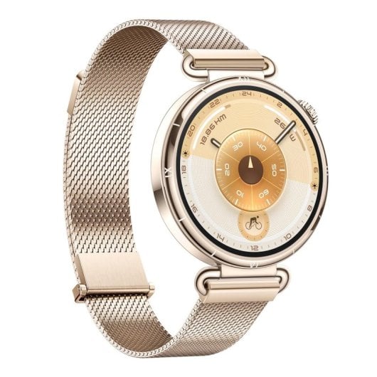 Huawei Watch GT6 Bluetooth NFC 41mm AMOLED Or Acier Étanche IP68 IP69 SpO2 Pulsomètre Sommeil