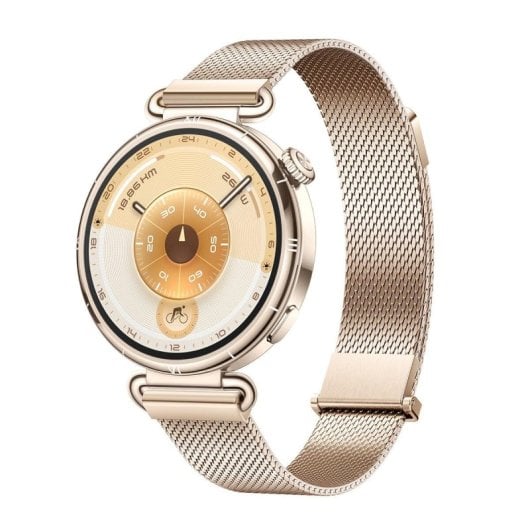 Huawei Watch GT6 Bluetooth NFC 41mm AMOLED Or Acier Étanche IP68 IP69 SpO2 Pulsomètre Sommeil
