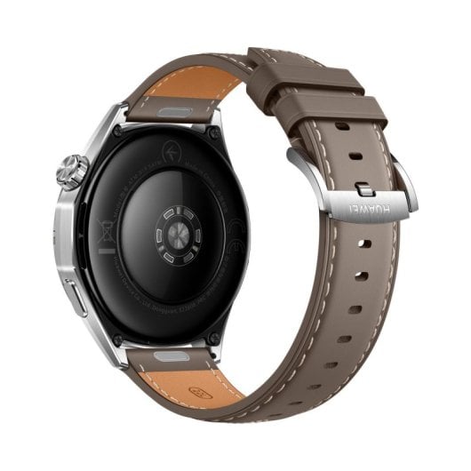 Huawei WATCH GT6 Bluetooth GPS NFC 46mm AMOLED Acier Inoxydable Brun M Capteurs Santé Avancés