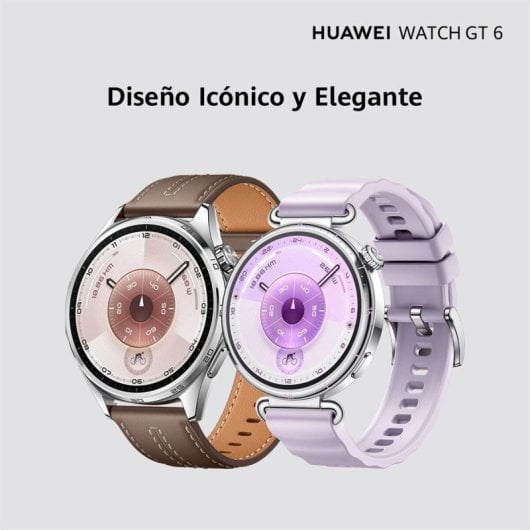 HUAWEI Watch GT 6 Bluetooth 41mm AMOLED Argent Taille Unique Fréquence Cardiaque SpO2 Sommeil