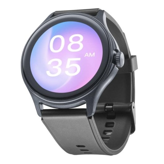 Cellularline ION PRO Round Bluetooth 47mm TFT Preto IP67 SpO2 Pulsómetro Sono Pressão Arterial
