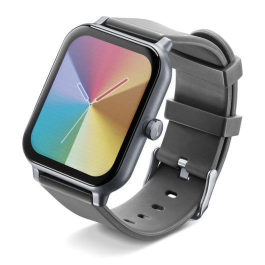 Cellularline ION Bluetooth 40mm LED IPS Preto Monitor Cardiaco SpO2 Tensiometro Sono 5 dias