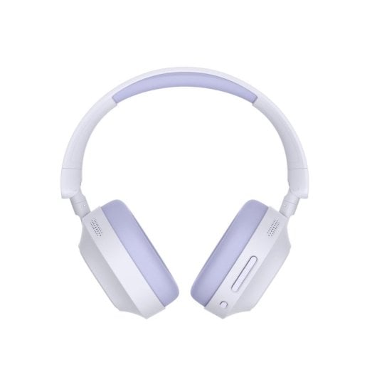 Auriculares Havit H668BT inalámbricos y con cable Bluetooth con Cancelación Activa de Ruido, uso diario, color violeta