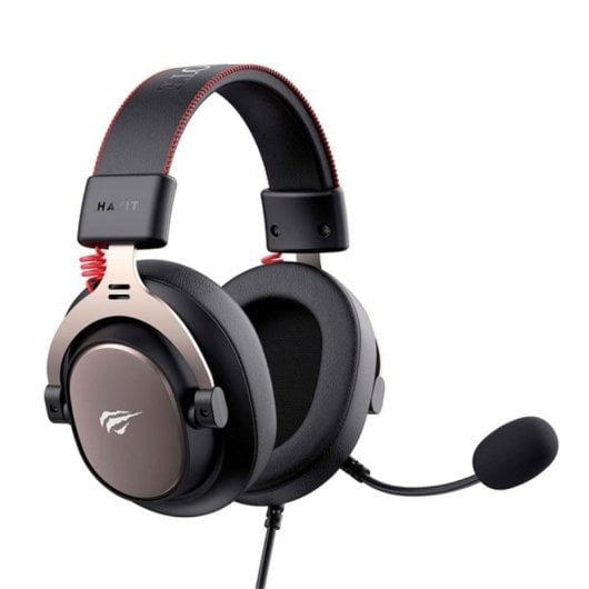 Casque Havit 6939119066987 filaire gaming micro détachable contrôle volume rotatif noir
