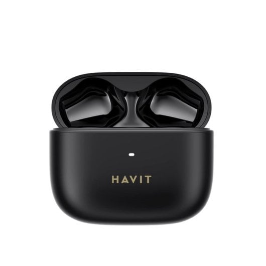Kopfhörer Havit 6939119088200 In Ear Wireless Bluetooth mit aktiver Geräuschunterdrückung, IPX4, Schwarz
