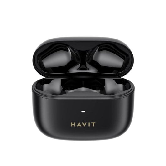 Kopfhörer Havit 6939119088200 In Ear Wireless Bluetooth mit aktiver Geräuschunterdrückung, IPX4, Schwarz