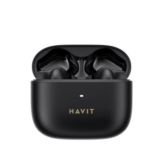 Kopfhörer Havit 6939119088200 In Ear Wireless Bluetooth mit aktiver Geräuschunterdrückung, IPX4, Schwarz