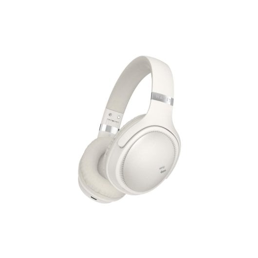 Casque Havit H630BT sans fil et filaire Bluetooth pour musique avec micro intégré beige