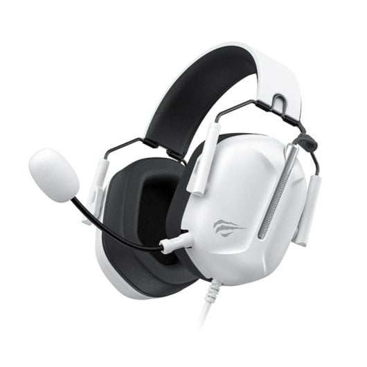 Casque Havit H2033D filaire et sans fil pour gaming, micro-casque circum-aural, noir et blanc