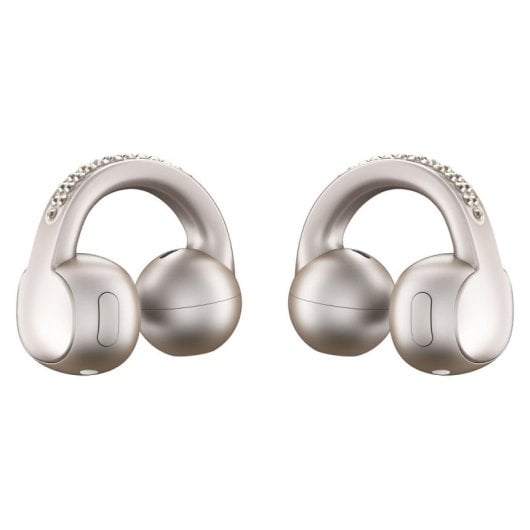 Auriculaires Motorola moto buds loop sans fil Bluetooth avec Réduction de Bruit, waterproof, beige