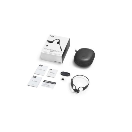 Casque Shokz C120-AC-BK sans fil Bluetooth pour bureau avec réduction de bruit noir