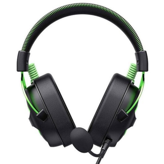 Casque Havit 6939119065164 filaire Jack pour gaming avec microphone serre-tête noir vert