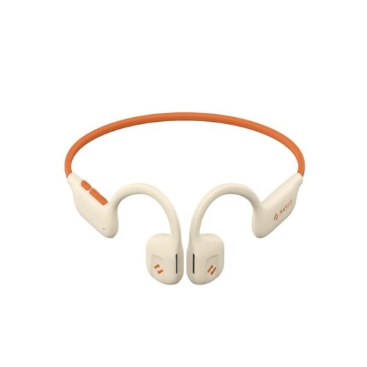 Ecouteurs Havit E510BT Freego1 Air sans fil Bluetooth usage quotidien et sport beige