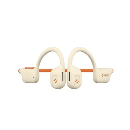 Ecouteurs Havit E510BT Freego1 Air sans fil Bluetooth usage quotidien et sport beige