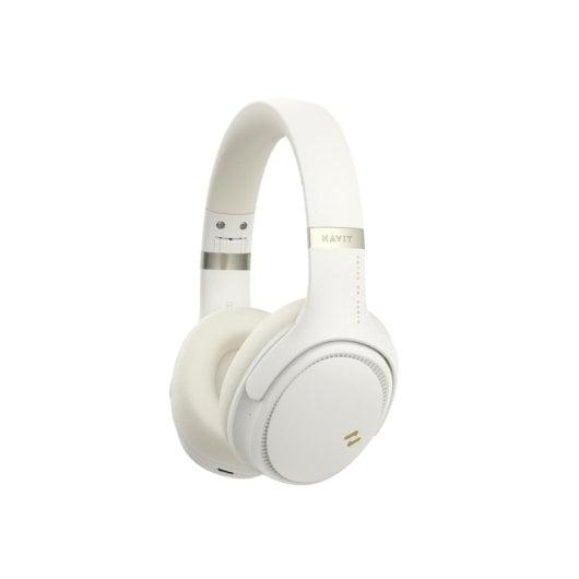 Casque Havit H630BT PRO sans fil et filaire Bluetooth avec réduction active de bruit, microphone, jaune
