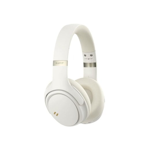 Casque Havit H630BT PRO sans fil et filaire Bluetooth avec réduction active de bruit, microphone, jaune