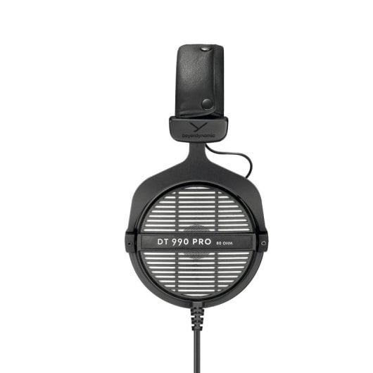 Casque Beyerdynamic DT 990 PRO 80 Ohm filaire Jack pour musique, circum-aural noir