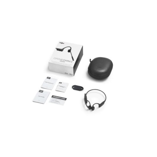 Casque Shokz C120-AN-BK sans fil Bluetooth avec Réduction de Bruit, micro et conduction osseuse, noir