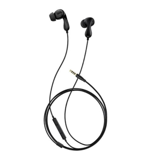 Auriculares Baseus Encok HZ20 com fio Jack 3.5 mm para chamadas e música pretos