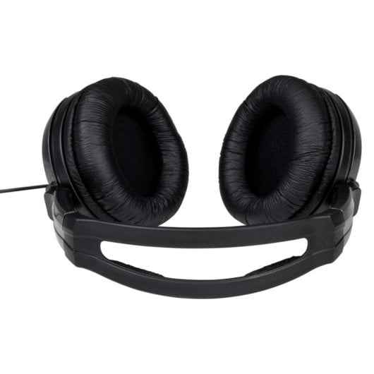 Casque JVC HA-RX500-E filaire connectivité 3,5 mm pour musique noir et blanc