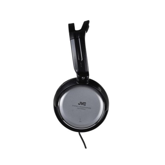 Casque JVC HA-RX500-E filaire connectivité 3,5 mm pour musique noir et blanc