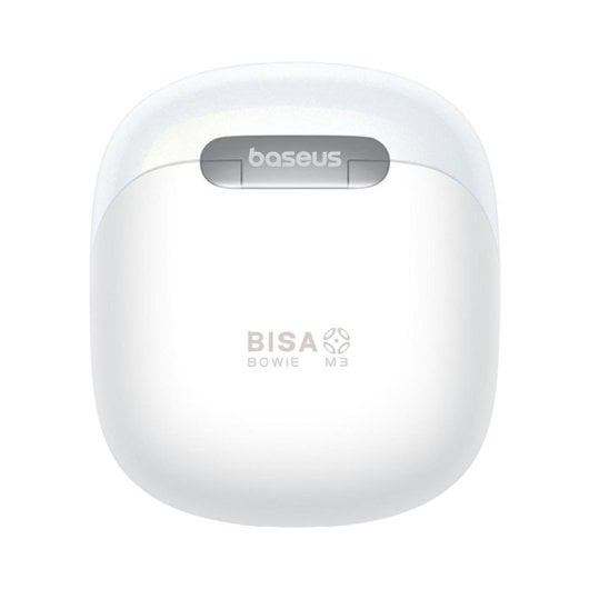 Auriculares Baseus Bowie M3 Inalámbricos Bluetooth TWS com Cancelamento de Ruído Ativo e Microfone Branco