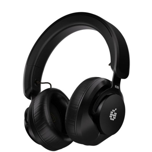 Auriculares Adam Audio H200 con cable, sonido profesional, uso musical, diseño circumaural, negro