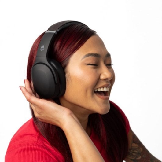Auriculares Skullcandy Crusher Evo Wireless Bluetooth e Cabo Uso Música/Chamadas Pretos