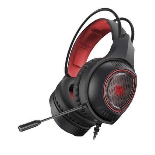 Auriculares iBox X3 con cable, audio estéreo para llamadas y música, control en cable, negro
