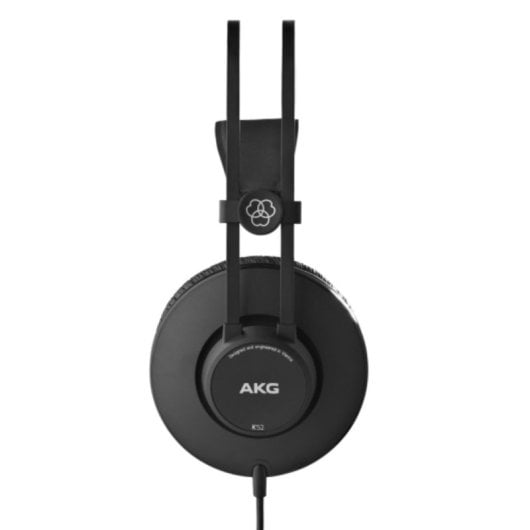 AKG K52 Auscultadores de Estúdio com Cabo Jack 3,5mm Pretos